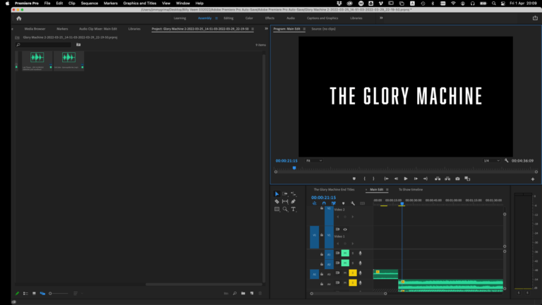 The Glory Machine - JG 2022